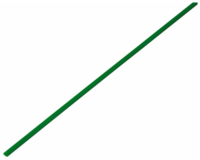  Трубка термоусаживаемая 1,0/0,5мм, зеленая, по 1м REXANT