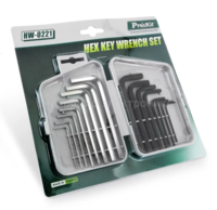 HW-0221 Pro'sKit Набор шестигранных ключей (16 шт.)