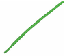  Трубка термоусаживаемая 1,0/0,5мм, зеленая, по 1м REXANT