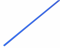 Трубка термоусаживаемая  1,5/0,75мм, синяя, 1 шт. по 1м REXANT