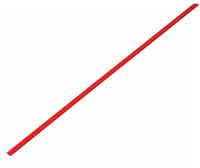  Трубка термоусаживаемая  5,0/2,5мм, красная, 1 шт. по 1м REXANT