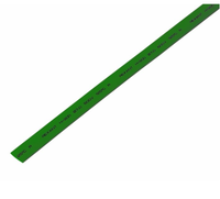 Трубка термоусаживаемая  7,0/3,5мм, зеленая, 1 шт. по 1м REXANT