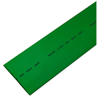 Трубка термоусаживаемая  40,0/20,0мм, зеленая,  1 шт. по 1м REXANT