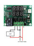 Двойной цифровой термостат XH-W1219 температуры DC12V контроллер