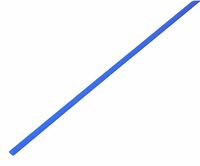 Трубка термоусаживаемая  2,5/1,25мм, синяя, 1 шт. по 1м REXANT