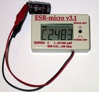 Измеритель емкости и ESR "ESR-micro v3.1"